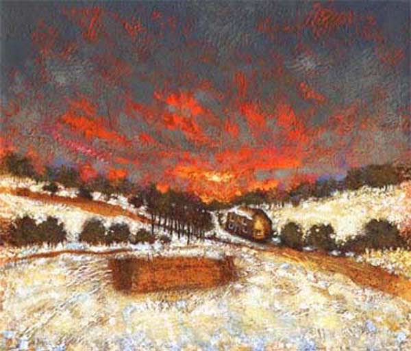 <strong>Winter Sunset</strong> SOLD